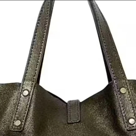 Tiffany & Co Boho Reversible Black Suede Handbag - Picture 7 of 14